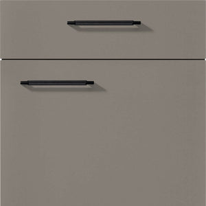 nobilia Küchen Frontüren Muster, Frontmuster - 945 Easytouch Lacklaminat Taupegrau ultramatt 970 Möbelfront