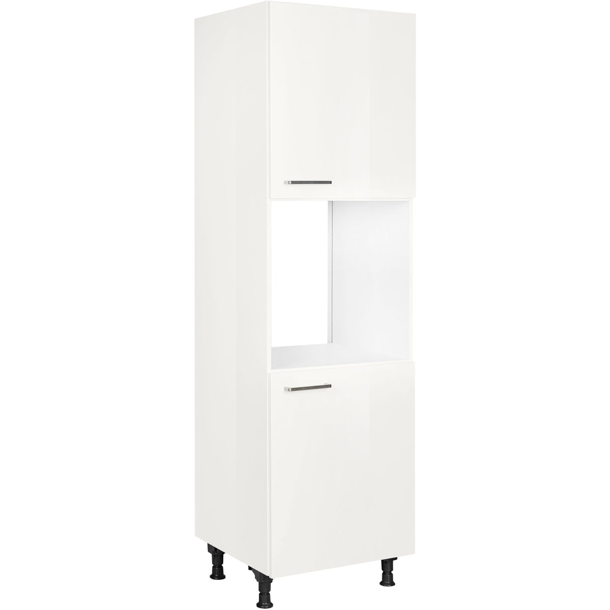 nobilia Geräte Umbau Backofen GO 1 60 cm Alpin Weiss Hoch Glanz 503 Flash 648