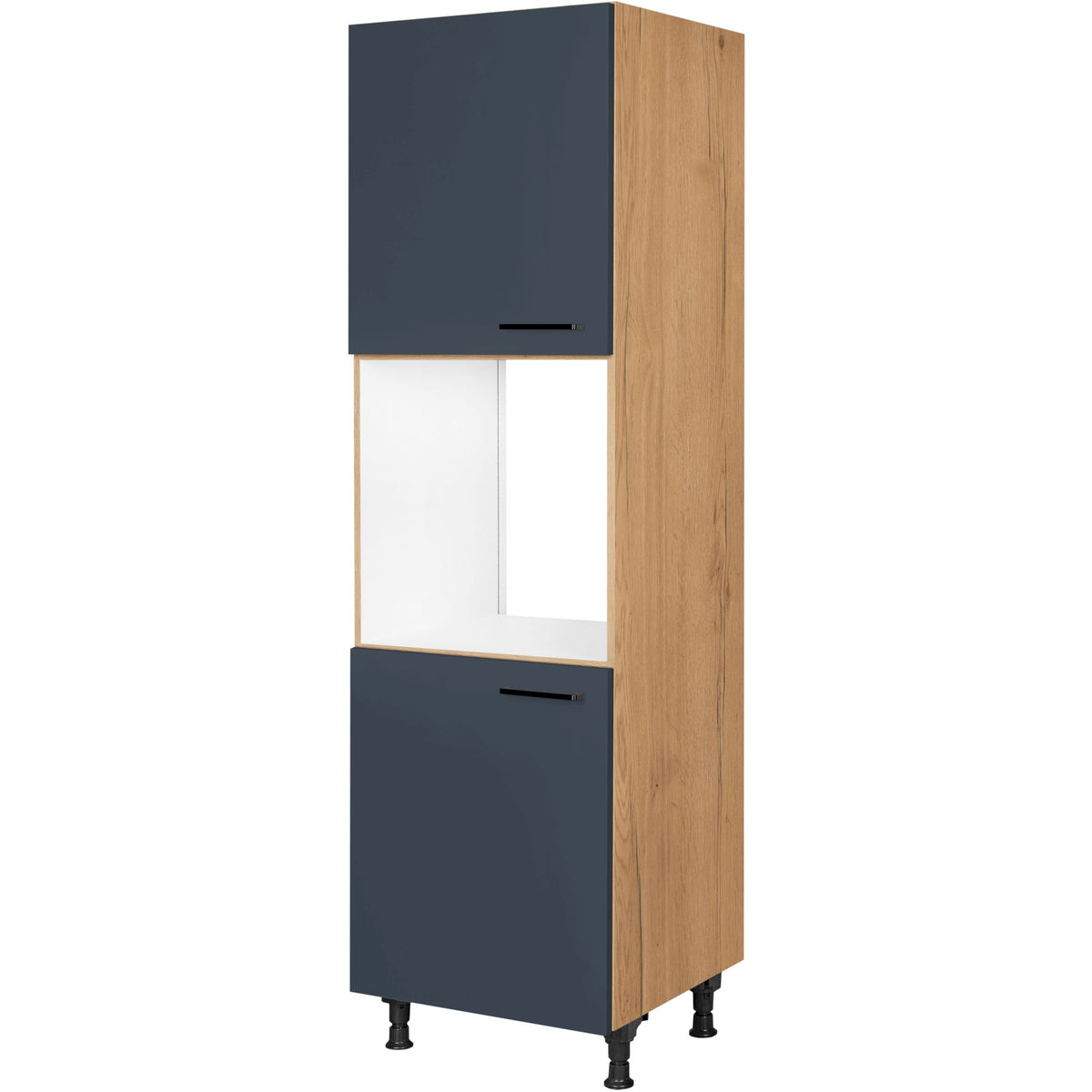 nobilia Geräte Umbau Backofen GO 1 60 cm Dunkel Blau Fjordblau Ultra Matt 966 Easytouch 945