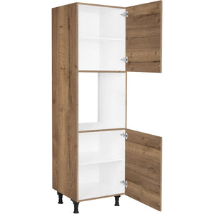 nobilia Geräte Umbau Backofen GO 1 60 cm Eiche Havanna Dunkel 402 Structura 382
