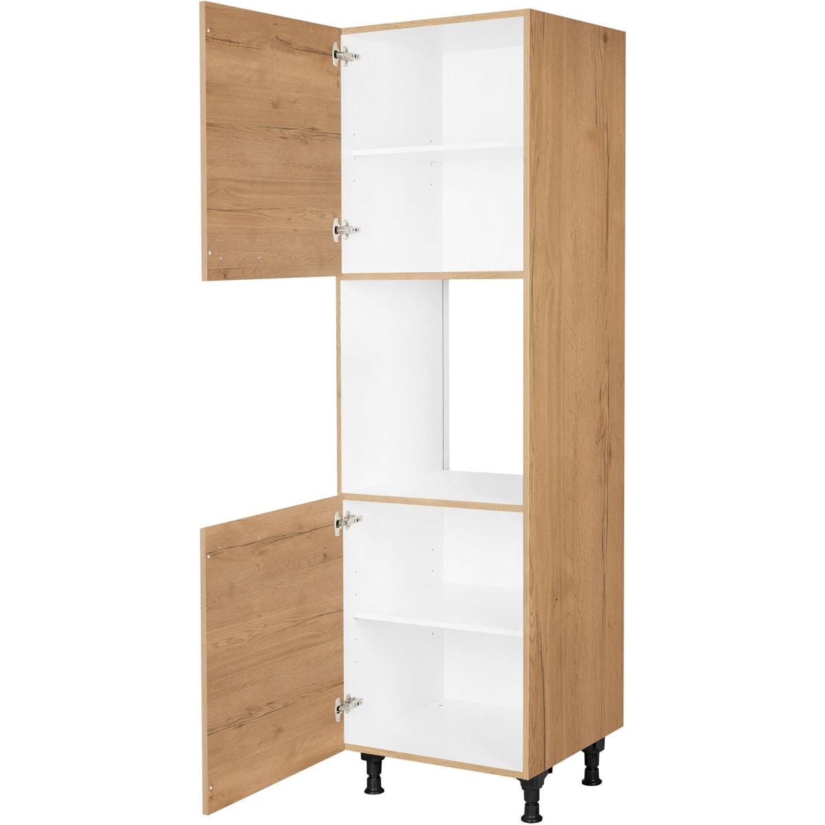 nobilia Geräte Umbau Backofen GO 1 60 cm Eiche Sierra Hell 405 Structura 382
