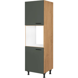 nobilia Geräte Umbau Backofen GO 1 60 cm Mineral Grün Ultra Matt 964 Easytouch 945