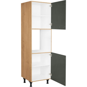 nobilia Geräte Umbau Backofen GO 1 60 cm Mineral Grün Ultra Matt 964 Easytouch 945