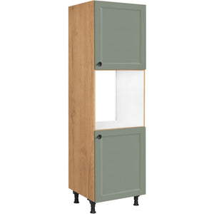 nobilia Geräte Umbau Backofen GO 1 60 cm Schilf Grün matt 776 Cascada 684