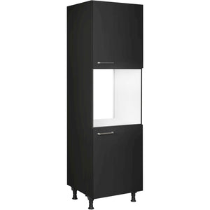 nobilia Geräte Umbau Backofen GO 1 60 cm Schwarz super matt 340 Touch 317