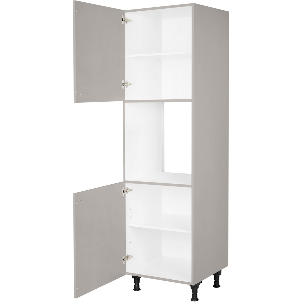 nobilia Geräte Umbau Backofen GO 1 60 cm Stein Grau Matt 772 Cascada 684