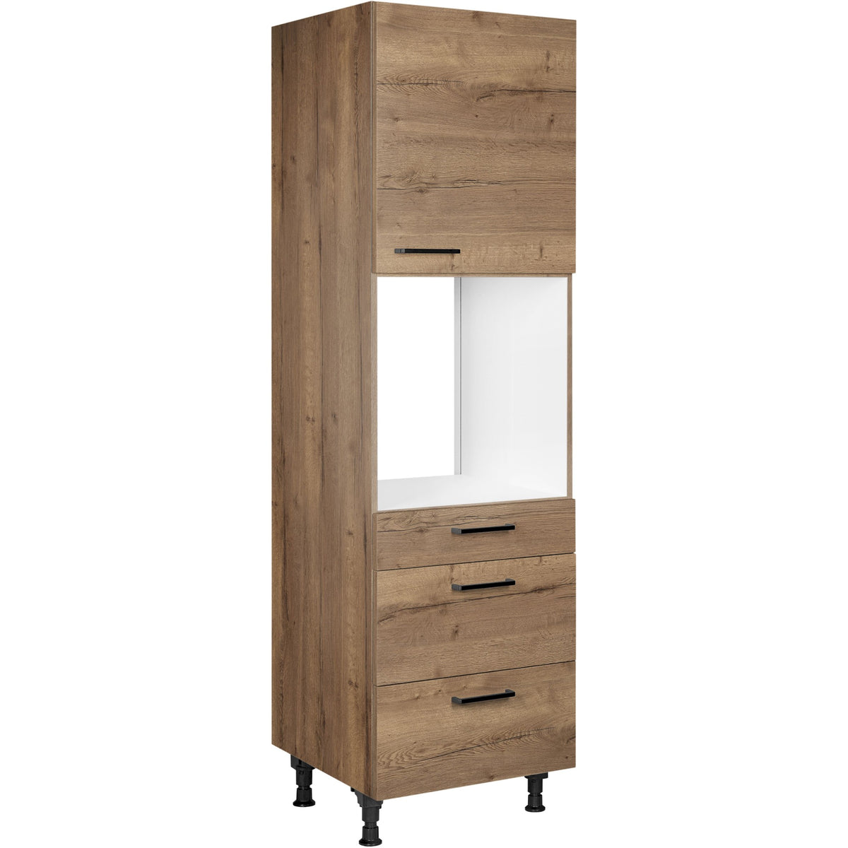 nobilia Geräte Umbau Backofen GOS2A 1 60 cm Eiche Havanna Dunkel 402 Structura 382
