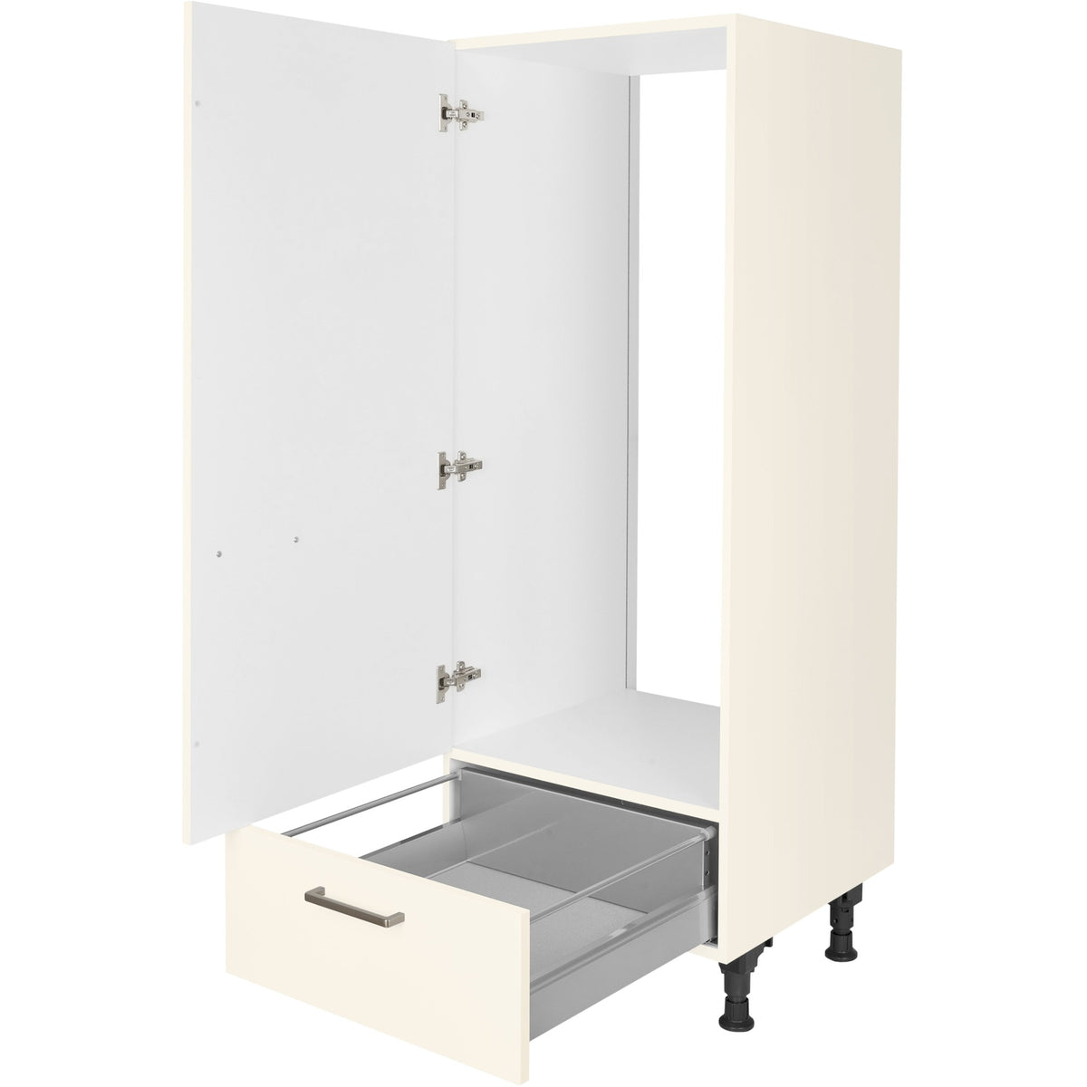 nobilia Geräte Umbau Kühlautomat G123S 60 cm Beige Magnolia super matt 336 Touch 317