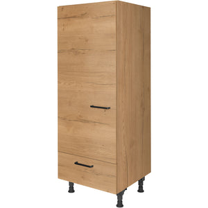 nobilia Geräte Umbau Kühlautomat G123S 60 cm Eiche Sierra Hell 405 Structura 382