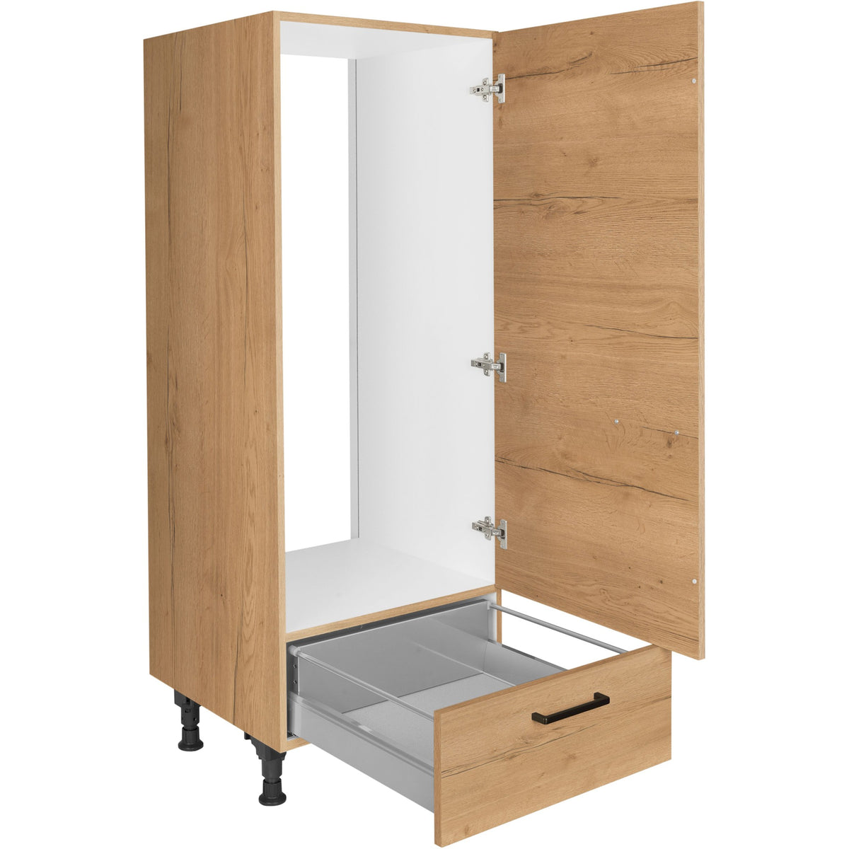 nobilia Geräte Umbau Kühlautomat G123S 60 cm Eiche Sierra Hell 405 Structura 382