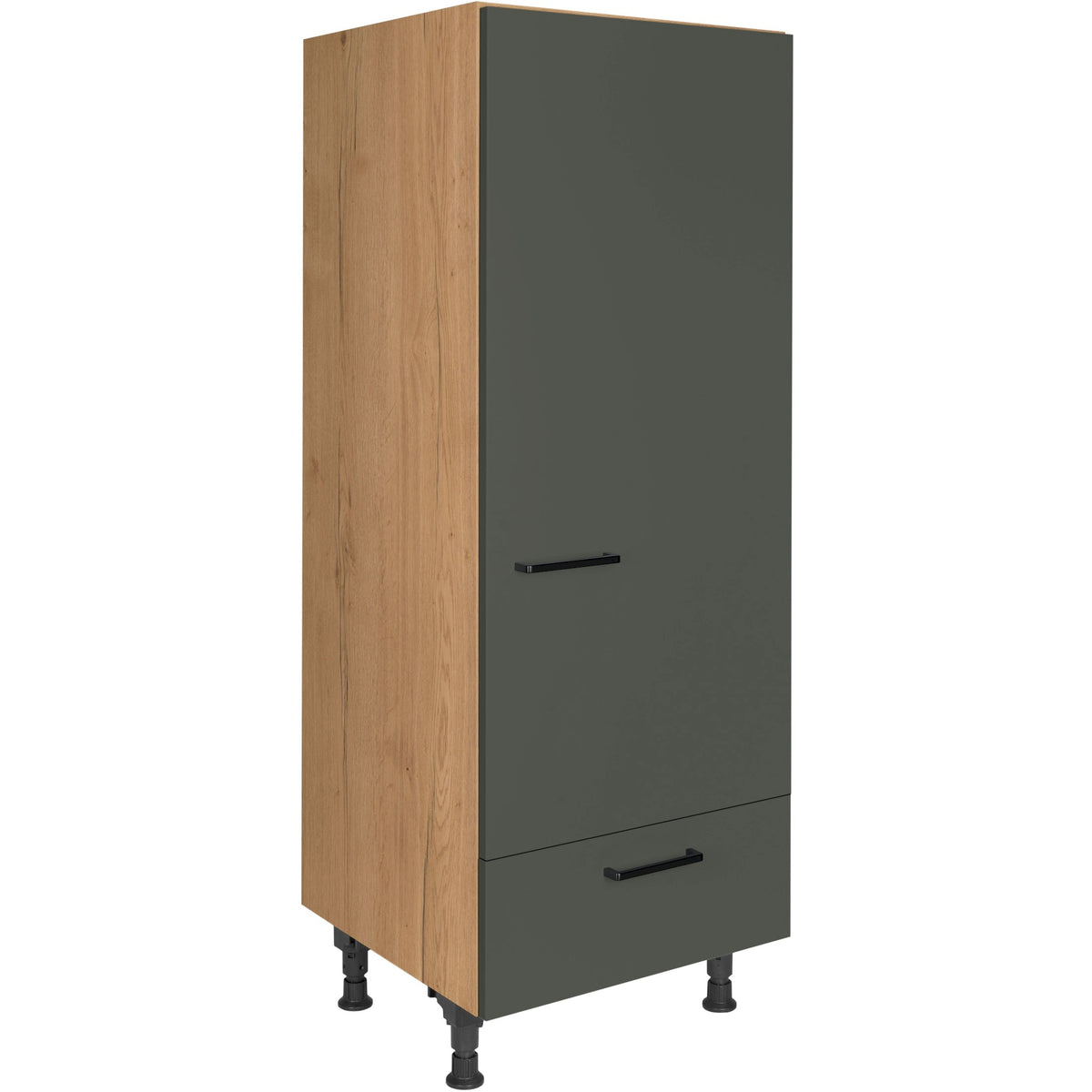 nobilia Geräte Umbau Kühlautomat G123S 60 cm Mineral Grün Ultra Matt 964 Easytouch 945