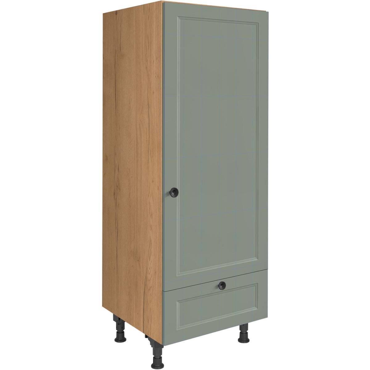 nobilia Geräte Umbau Kühlautomat G123S 60 cm Schilf Grün matt 776 Cascada 684