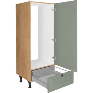 nobilia Geräte Umbau Kühlautomat G123S 60 cm Schilf Grün matt 776 Cascada 684