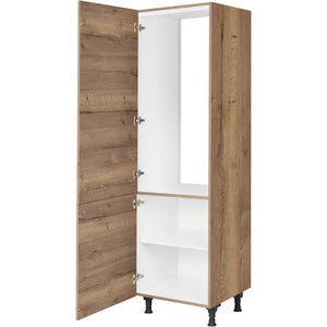 nobilia Geräte Umbau Kühlautomat GD123 1 60 cm Eiche Havanna Dunkel 402 Structura 382
