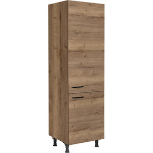 nobilia Geräte Umbau Kühlautomat GD123 1 60 cm Eiche Havanna Dunkel 402 Structura 382