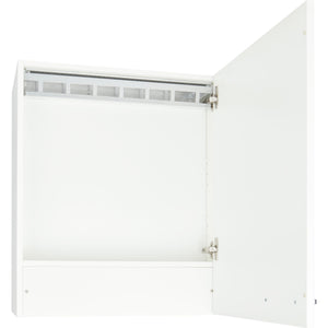 nobilia Hängeschrank WDAF60 für Einbau-Flachschirm-Dunsthaube mit Metallablagegitter,1 Tür, rechts