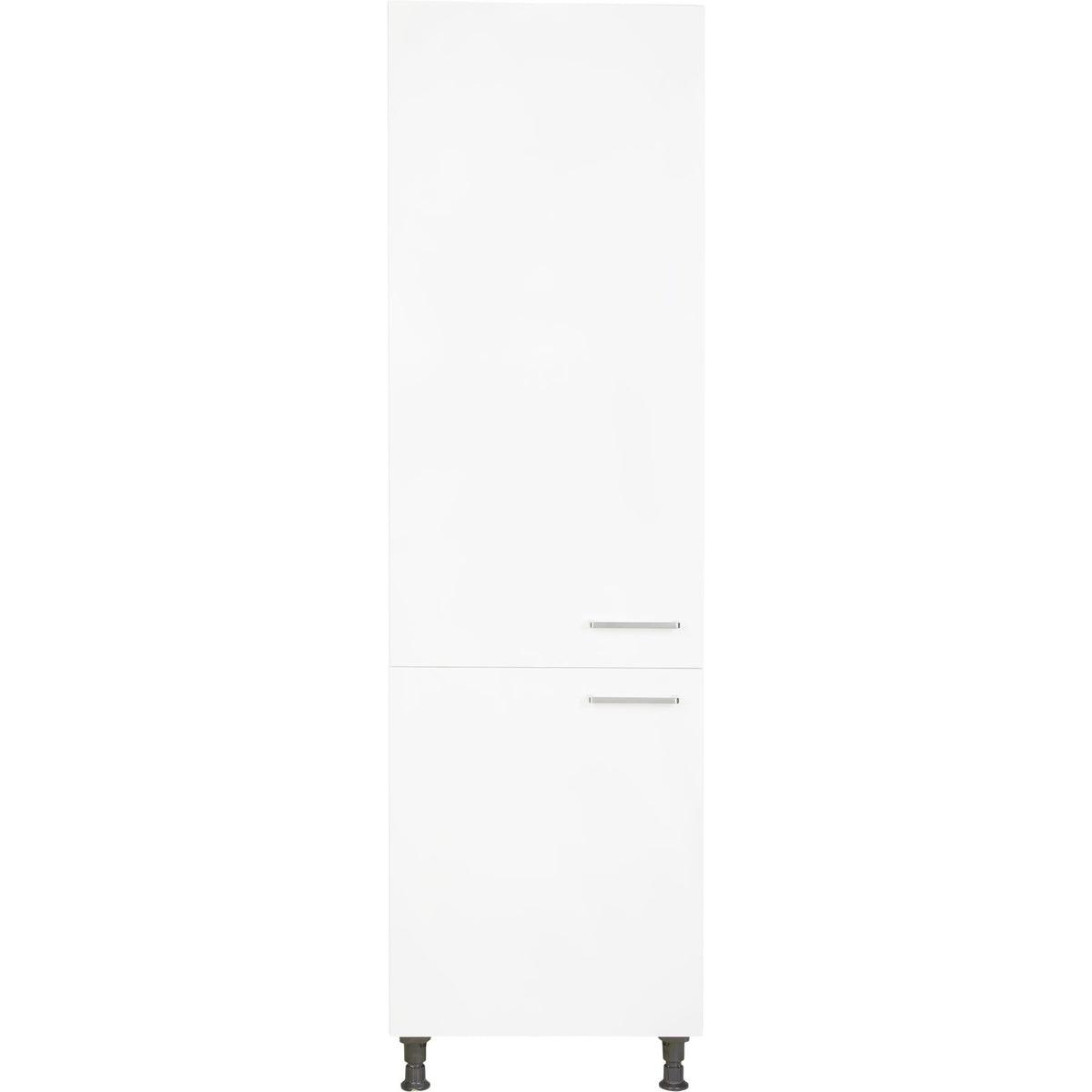 nobilia Hochschrank HDV60-1 60cm in Alpinweiß Geschirr- und Vorratsschrank 2 Türen links