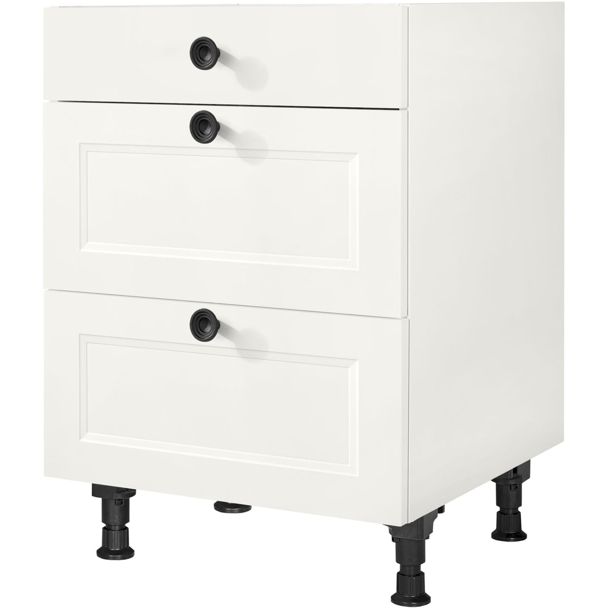 nobilia Kochstellenschrank KS2A60 60 cm Weiss Matt 774 Cascada 684