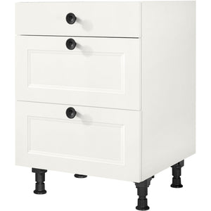 nobilia Kochstellenschrank KS2A60 60 cm Weiss Matt 774 Cascada 684