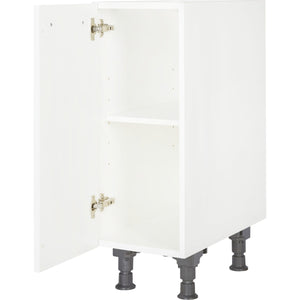 nobilia Küchen-Unterschrank UD30 Alpinweiß, 1 Tür, 1 Einlegeboden, 30cm