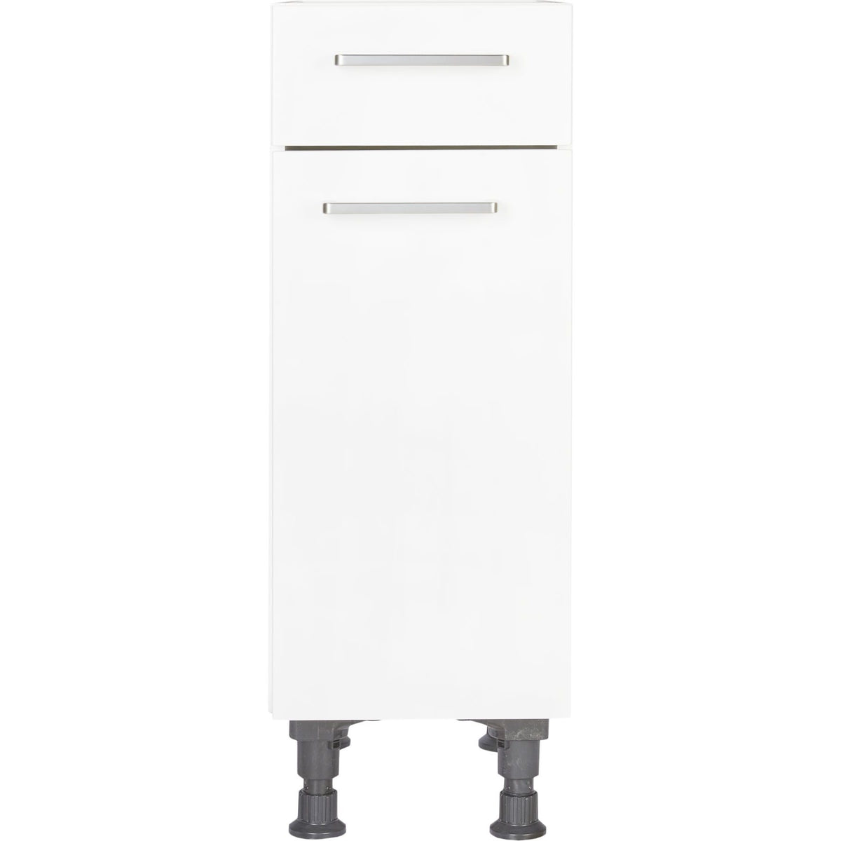 nobilia Küchen-Unterschrank US30  Weiß mit Schublade 30cm, 1 Einlegeboden, rechts