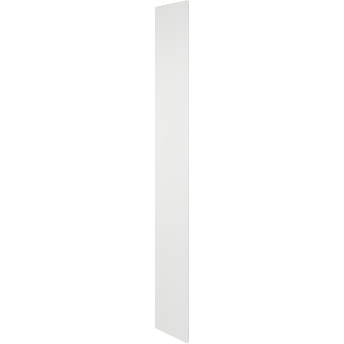 nobilia Passleiste Alpinweiß HPK20-1  für Hochschrank 20cm mit U-Dichtung als Wandanschluss