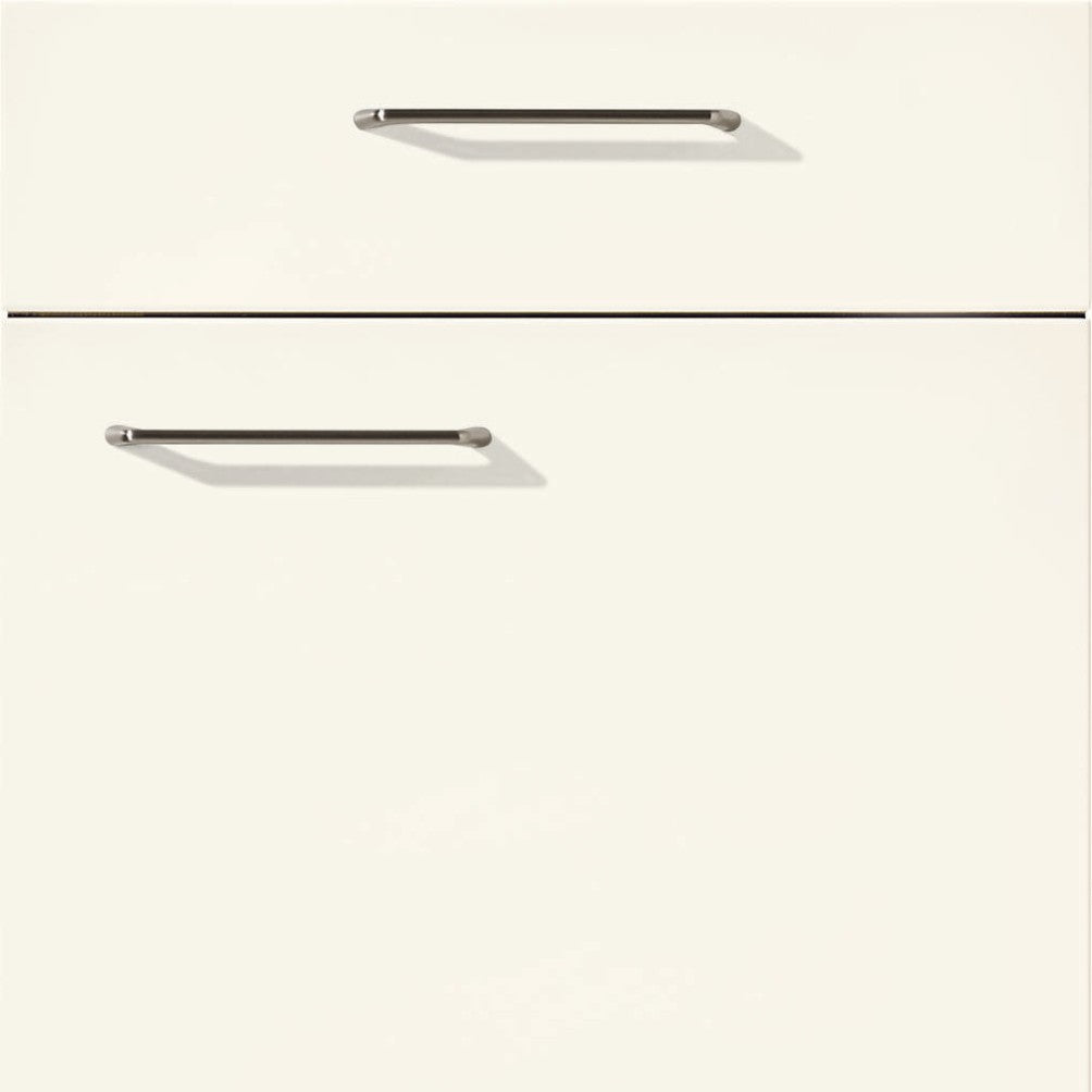 nobilia Küchen Frontüren Muster, Frontmuster - 187 Softline Weiß Perfect matt 509 Möbelfront
