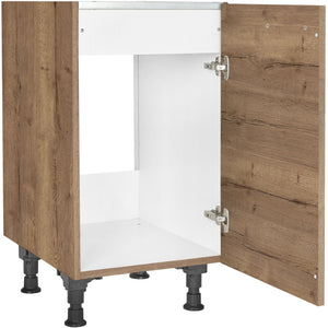 nobilia Spülenschrank SPUD45 45 cm Eiche Havanna Dunkel 402 Structura 382