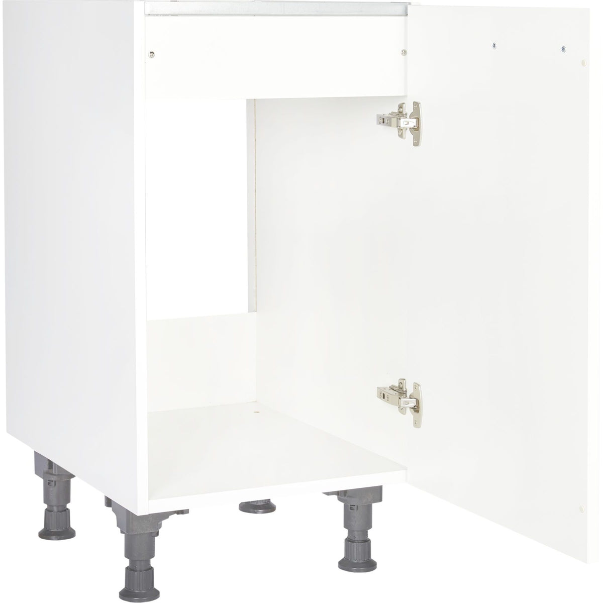 nobilia Spülenschrank-Unterschrank SPUD45   Alpinweiß, 45cm, Anschlag rechts