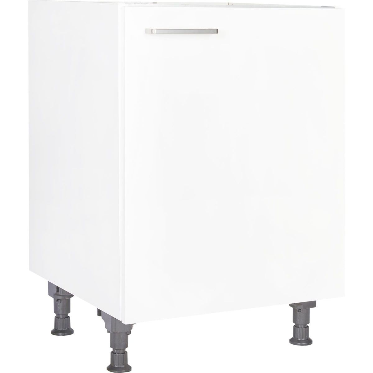 nobilia Spülenschrank-Unterschrank SPUD60   Alpinweiß 60cm Anschlag rechts