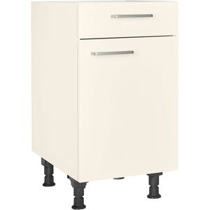 nobilia Unterschrank US45 45 cm Beige Magnolia super matt 336 Touch 317