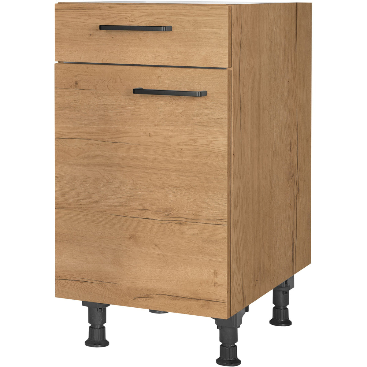 nobilia Unterschrank US45 45 cm Eiche Sierra Hell 405 Structura 382