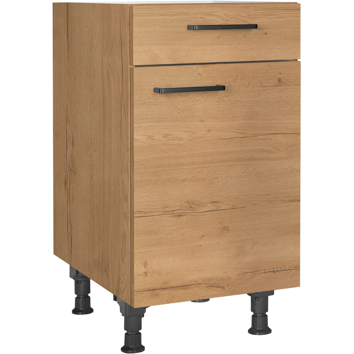 nobilia Unterschrank US45 45 cm Eiche Sierra Hell 405 Structura 382