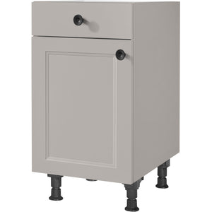 nobilia Unterschrank US45 45 cm Stein Grau Matt 772 Cascada 684