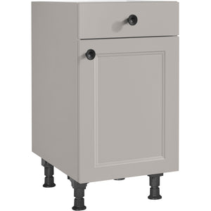 nobilia Unterschrank US45 45 cm Stein Grau Matt 772 Cascada 684