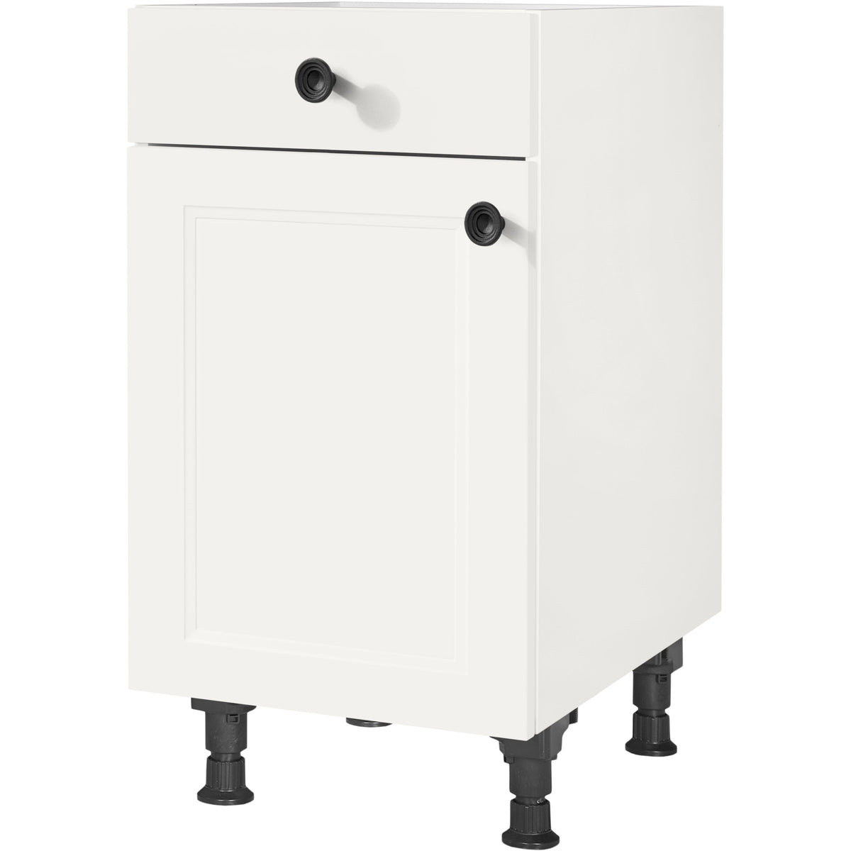 nobilia Unterschrank US45 45 cm Weiss Matt 774 Cascada 684