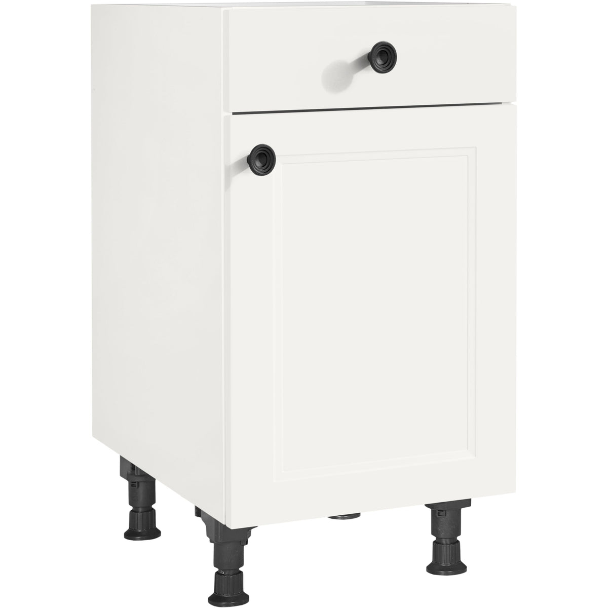 nobilia Unterschrank US45 45 cm Weiss Matt 774 Cascada 684