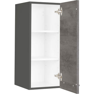 nobilia Wandschrank W30 1 30 cm Beton Schiefergrau Dunkel Anthrazit 889 Riva 371
