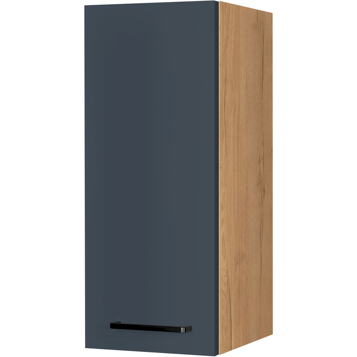 nobilia Wandschrank W30 1 30 cm Dunkel Blau Fjordblau Ultra Matt 966 Easytouch 945