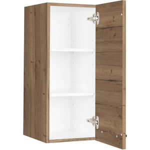 nobilia Wandschrank W30 1 30 cm Eiche Havanna Dunkel 402 Structura 382