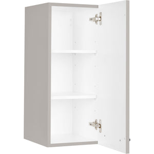 nobilia Wandschrank W30 1 30 cm Hellgrau Stein grau super matt 341 Touch 317