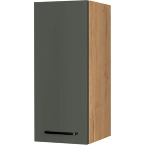 nobilia Wandschrank W30 1 30 cm Mineral Grün Ultra Matt 964 Easytouch 945