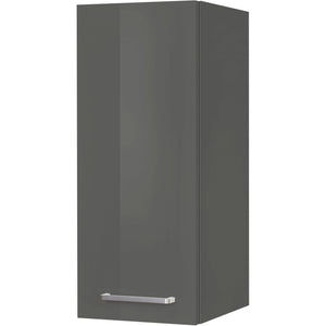 nobilia Wandschrank W30 1 30 cm Schiefergrau Dunkel Anthrazit Hoch glanz 453 Flash 648