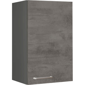 nobilia Wandschrank W45 1 45 cm Beton Schiefergrau Dunkel Anthrazit 889 Riva 371
