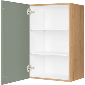 nobilia Wandschrank W45 1 45 cm Schilf Grün matt 776 Cascada 684