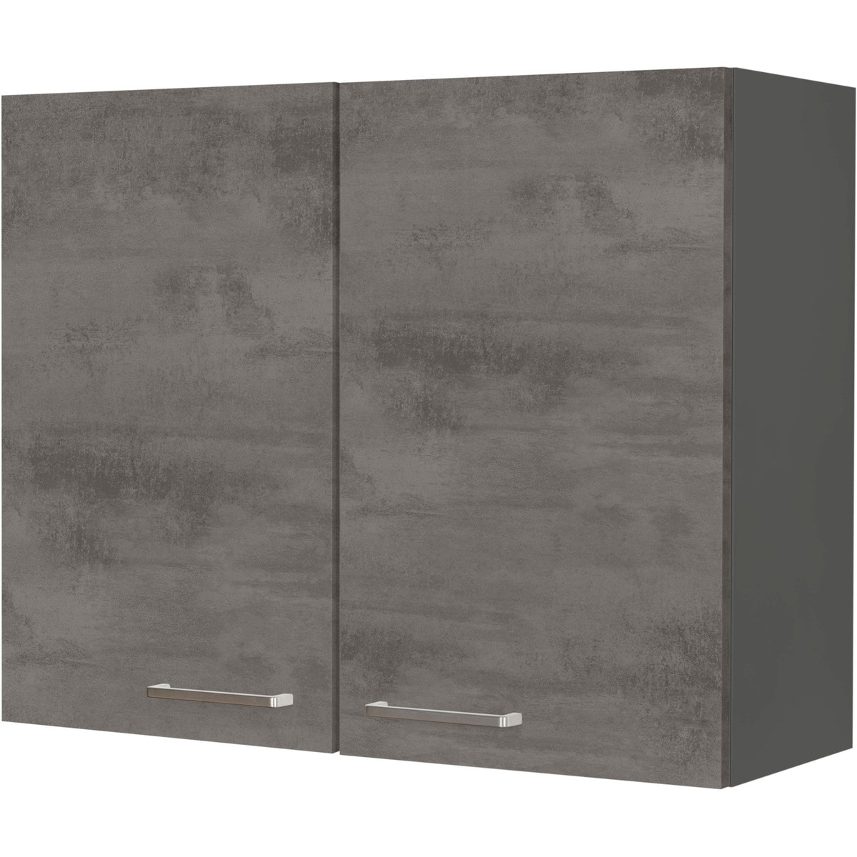 nobilia Wandschrank W90 1 90 cm Beton Schiefergrau Dunkel Anthrazit 889 Riva 371