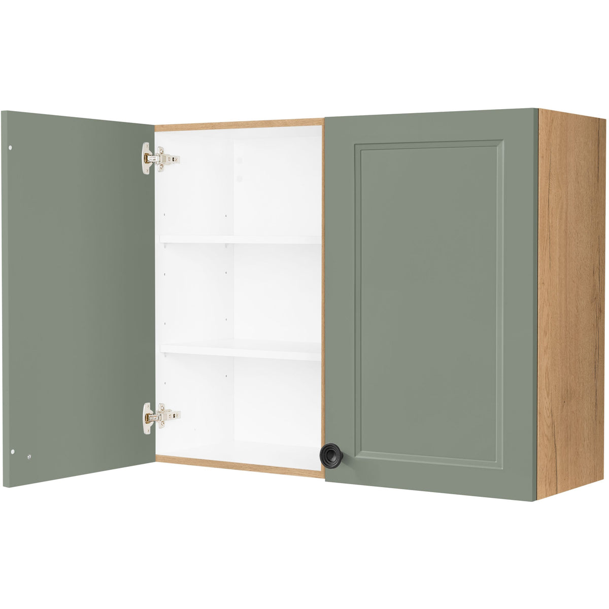 nobilia Wandschrank W90 1 90 cm Schilf Grün matt 776 Cascada 684