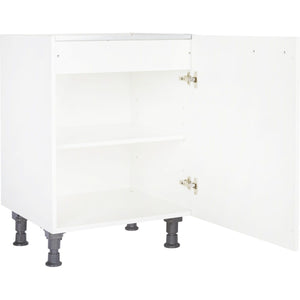 nobilia elements Kochstellenschrank  KD60 für autarkes Kochfeld,1 Einlegeboden 60cm weiß_rechts