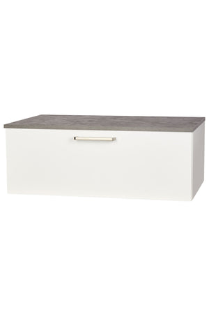 nobilia Waschtischunterschrank Badezimmer Waschbeckenunterschrank Schublade 60cm 80cm Weiß Waschbeckenunterschrank nobilia 