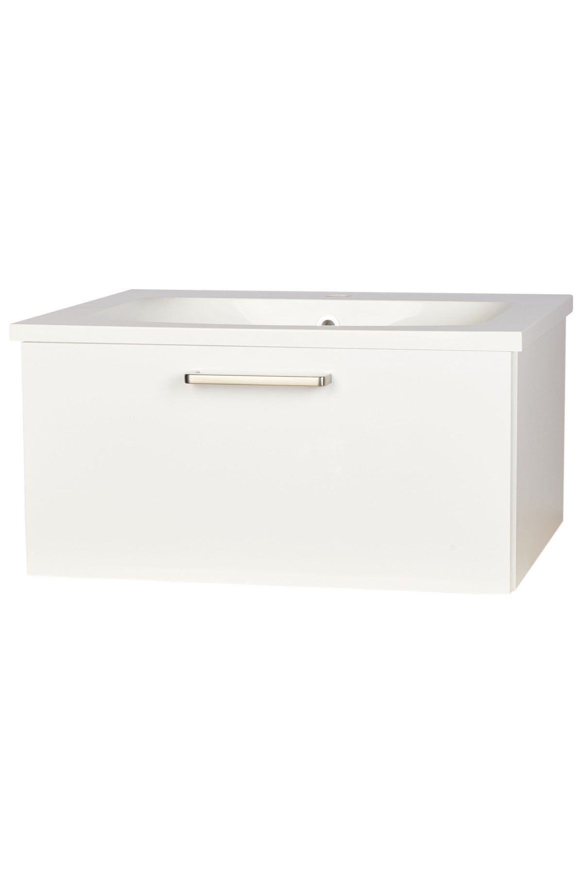 nobilia Waschtischunterschrank Badezimmer-Waschtischschrank 1 Auszug 60cm 80cm Waschbeckenunterschrank Waschbeckenunterschrank nobilia 